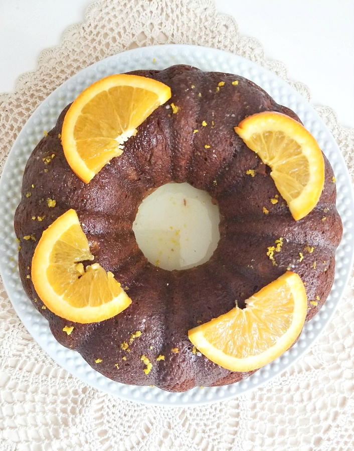 Easy Banana and Orange Bundt Cake