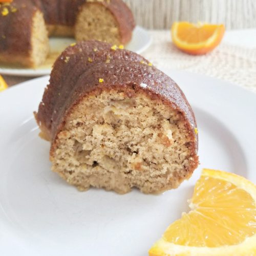 Orange and Banana Bundt Cake