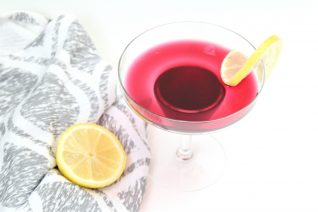 Blueberry Lemon Martini