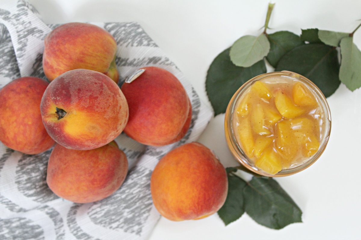 Easy Peach Pie Filling