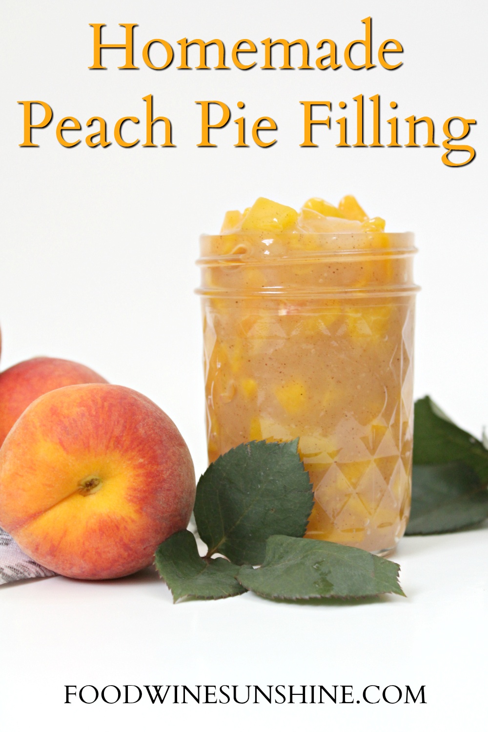 Best Homemade Peach Pie Filling