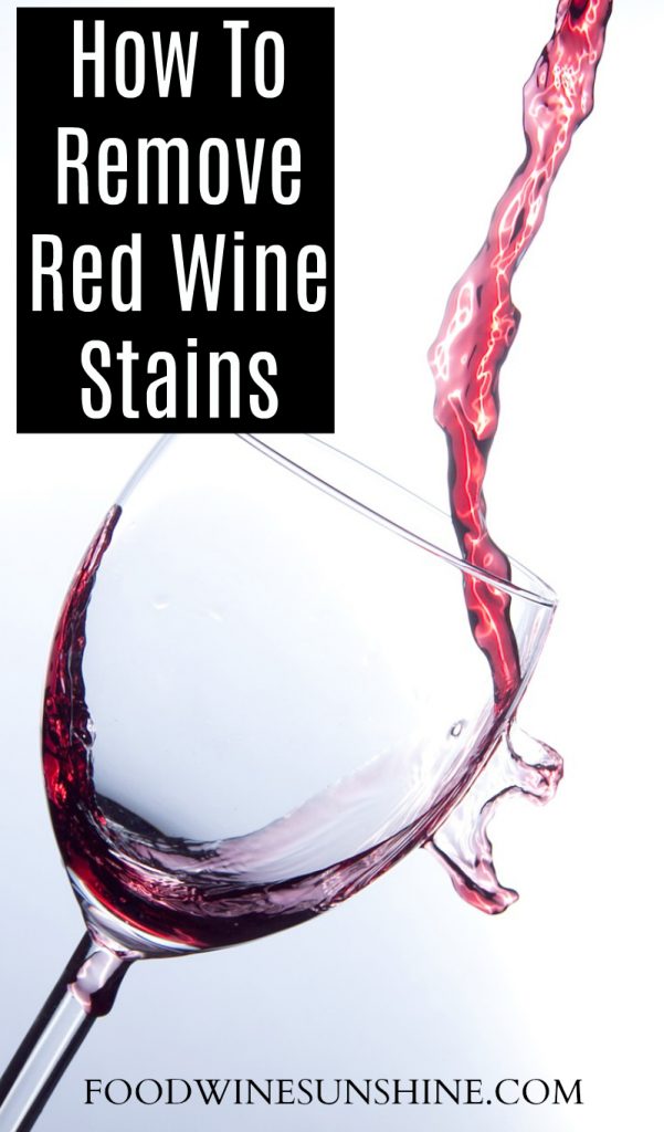 How To Remove Red Wine Stains Cleaning Red Wine Stains