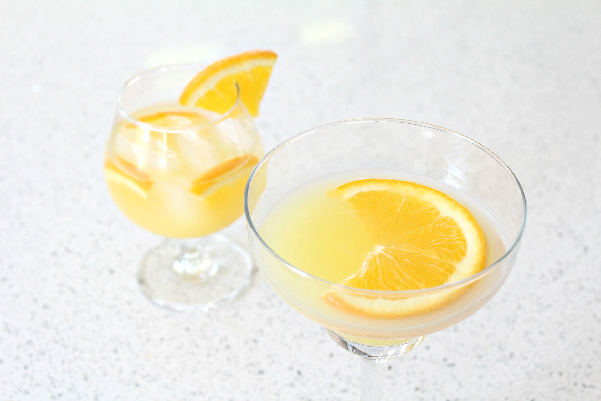 Orange Blossom Gin Cocktail