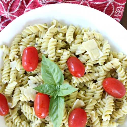 Pesto Alfredo Pasta