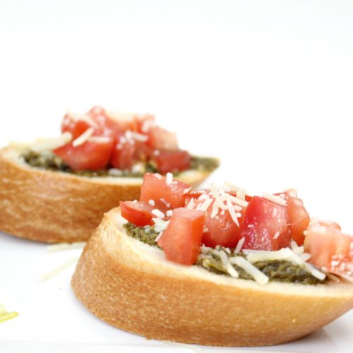 Pesto Bruschetta