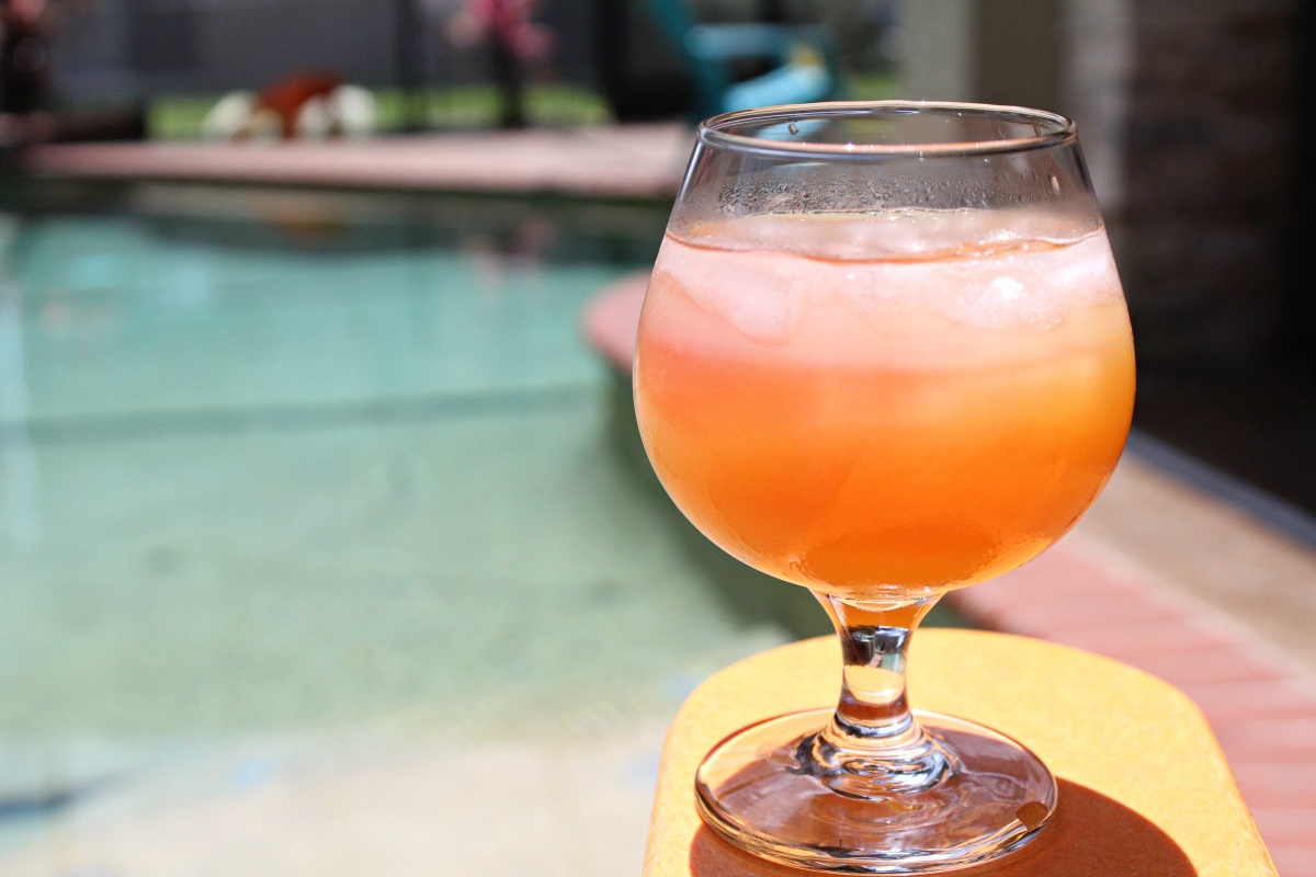 Summer Sunset Cocktail