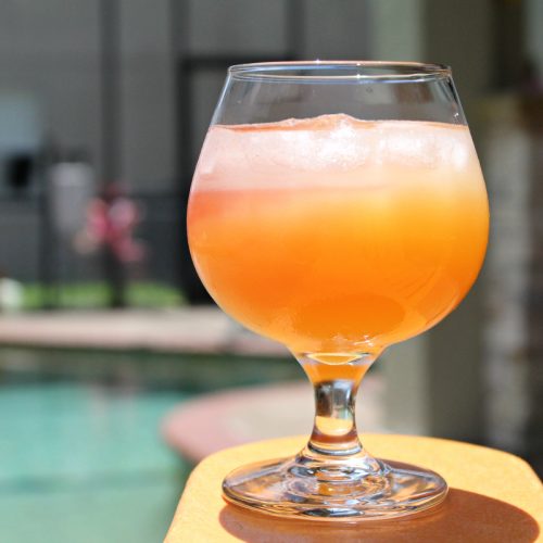 Summer Sunset Cocktail