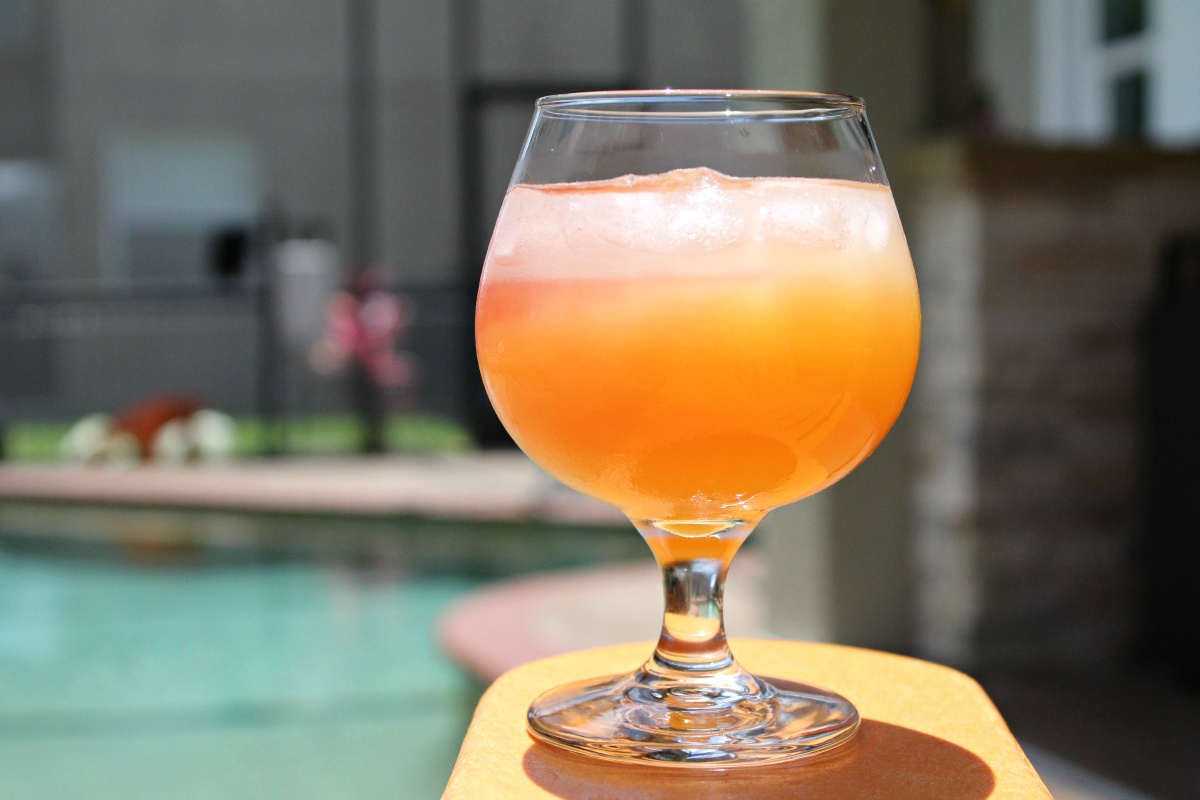 Florida Sunset Vodka Cocktail