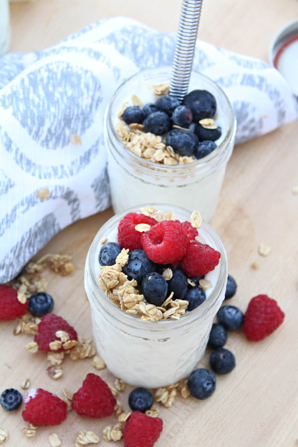 Homemade Yogurt parfaits