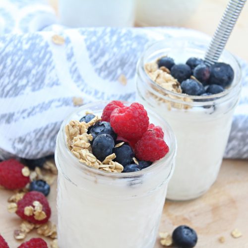 Homemade Vanilla Yogurt