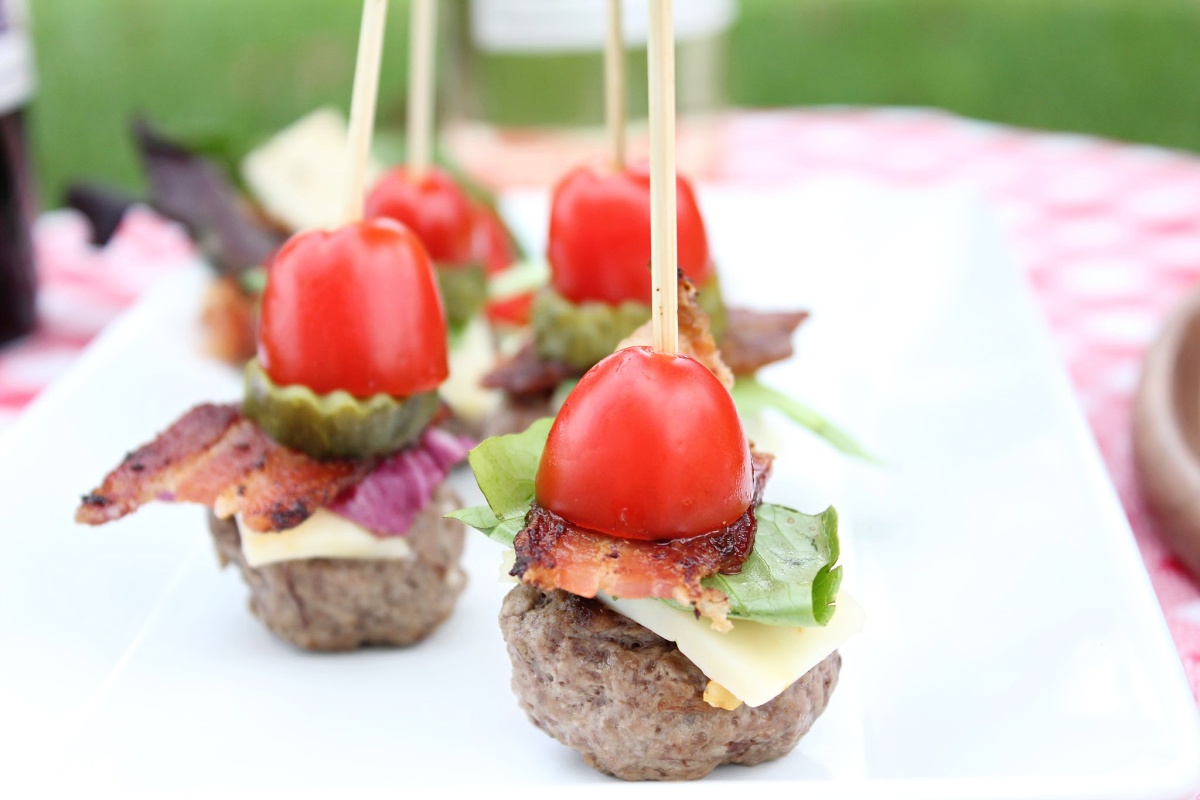 Tasty Low Carb Burger Bites