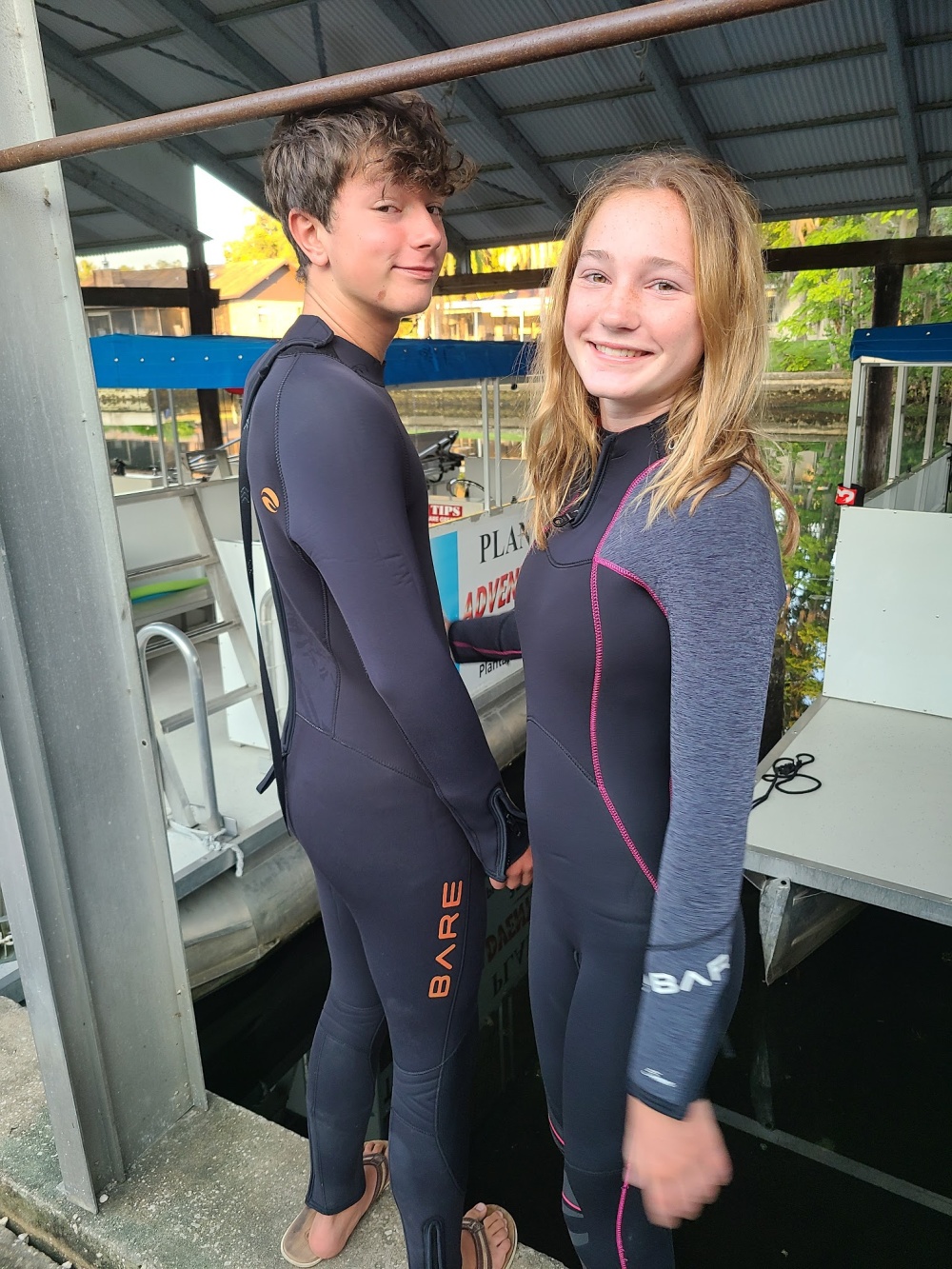 swim with manatees on crystal river