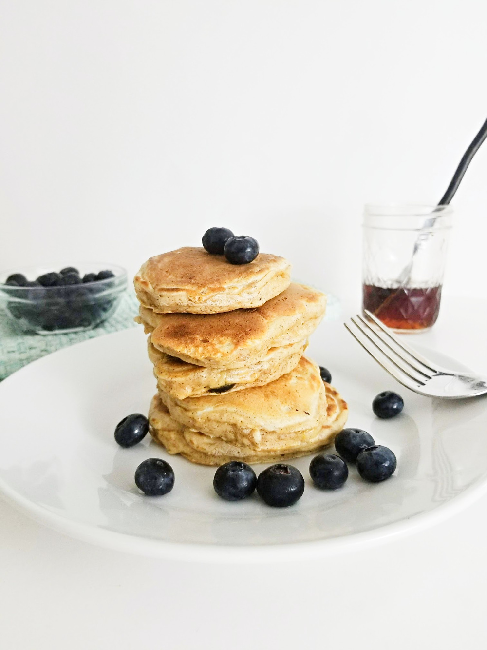 Best Blueberry Pancakes from scratch 