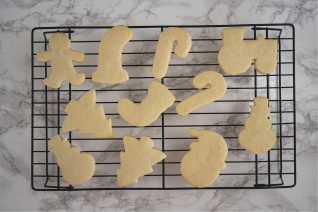 christmas sugar cookies baked