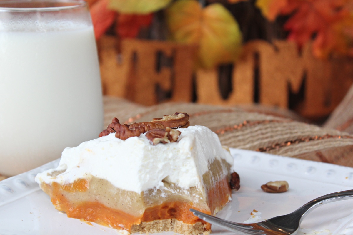 No Bake Pumpkin Pudding Pie