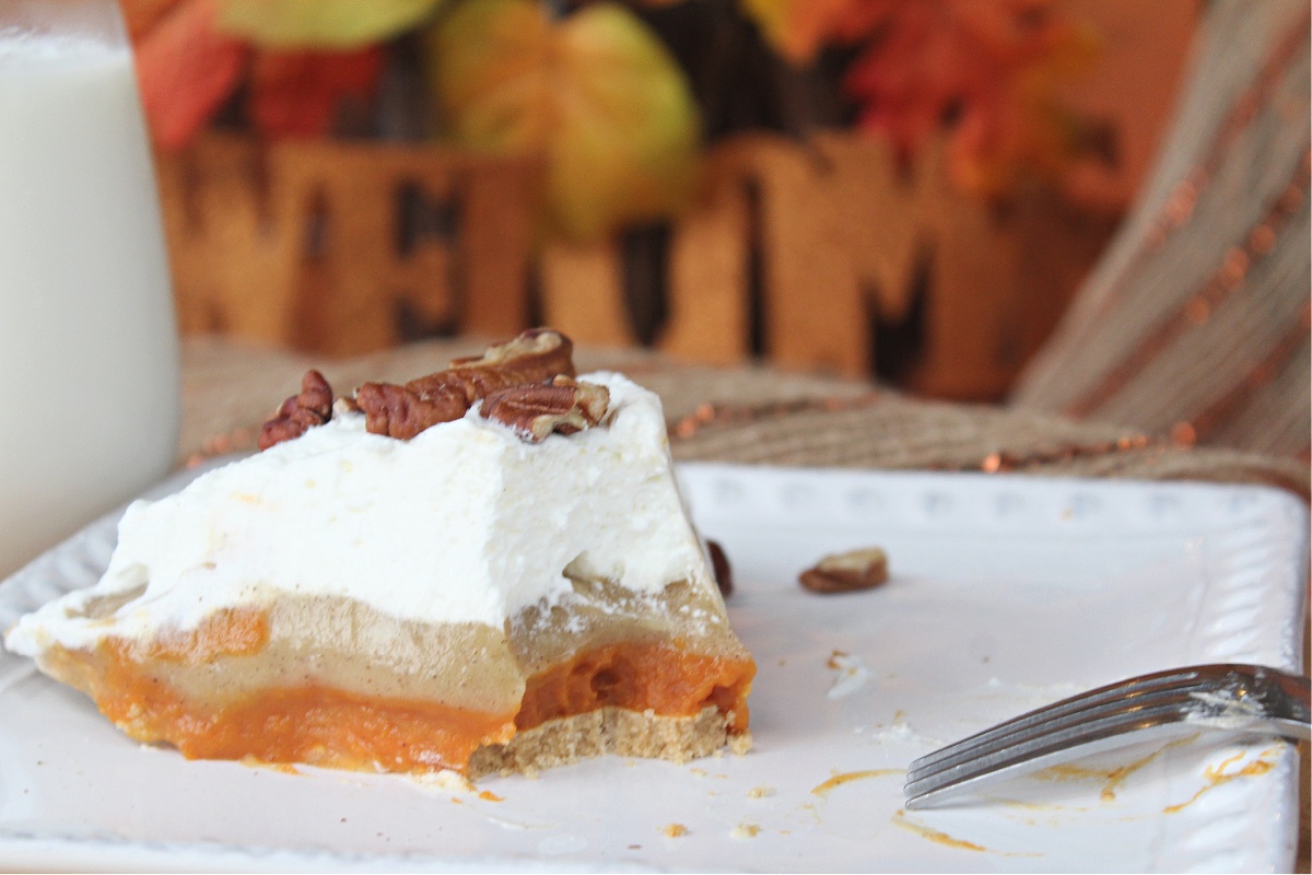 Best Pumpkin Spice Pudding Pie