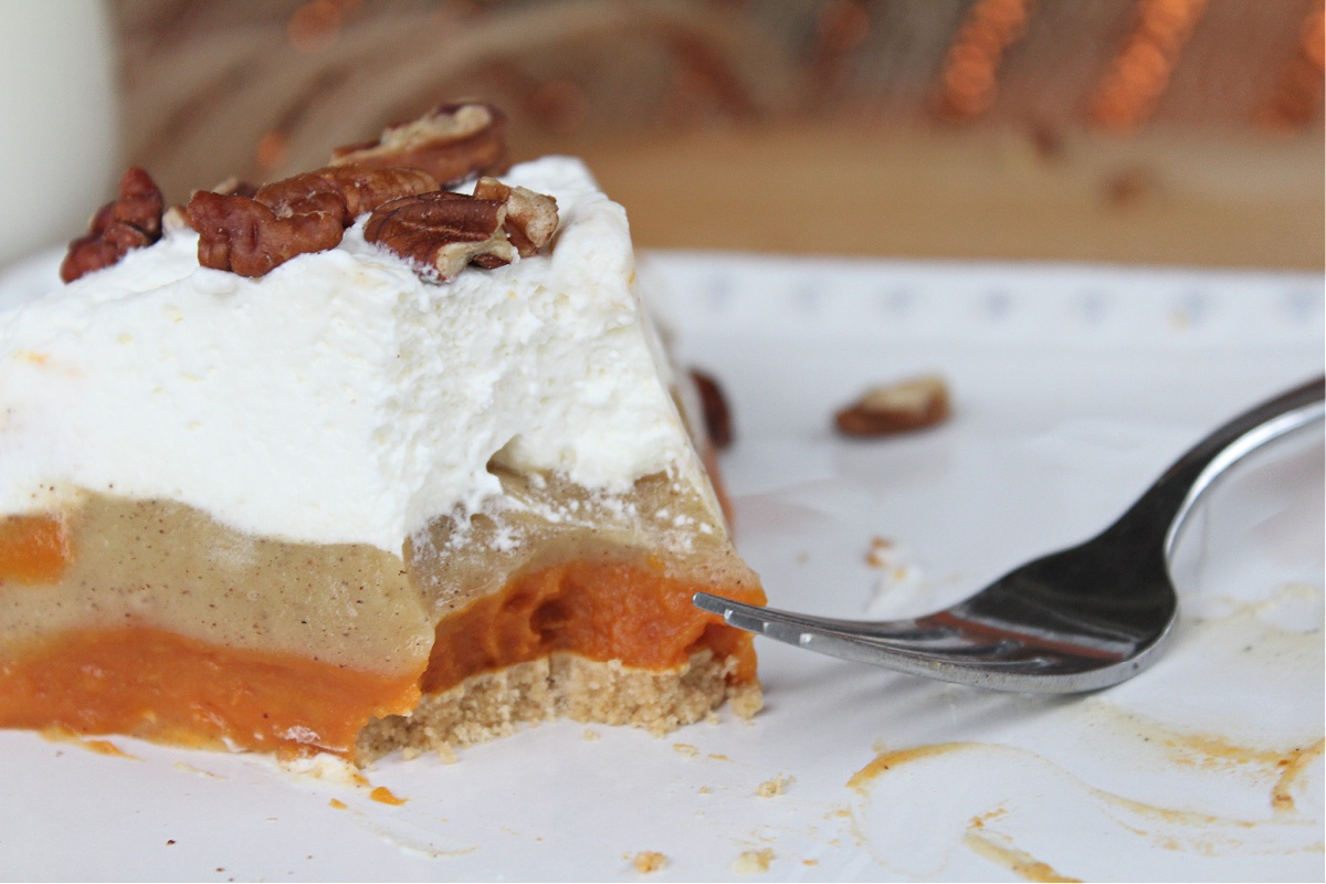 No Bake Pumpkin Pudding Pie 