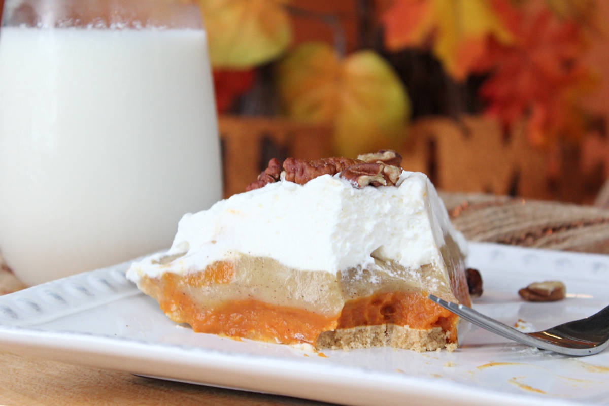 Easy No Bake Pumpkin Pudding Pie