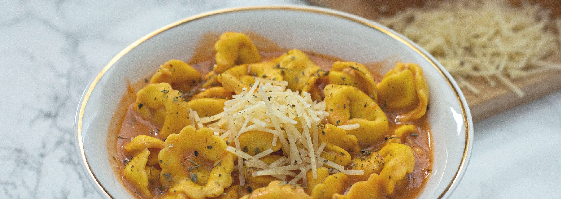 Tomato Tortellini Soup Feature