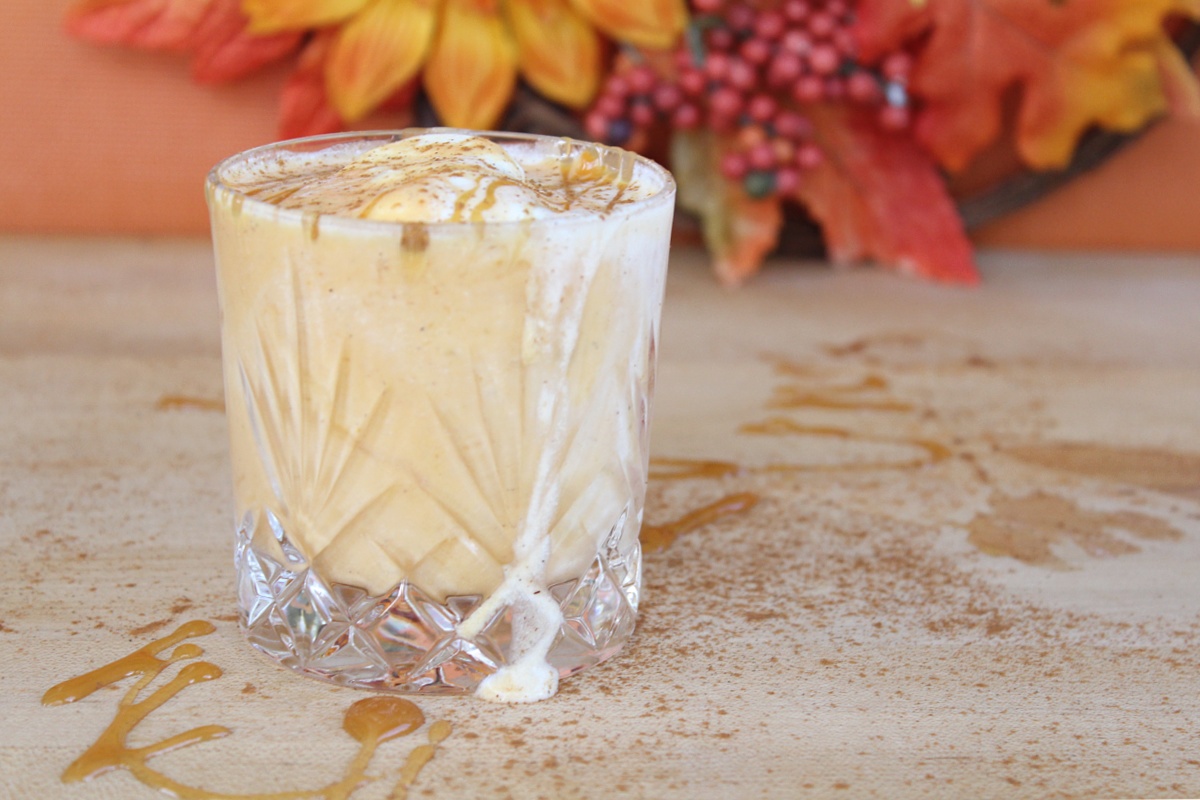 Spiked Pumpkin Spice Milkshake 