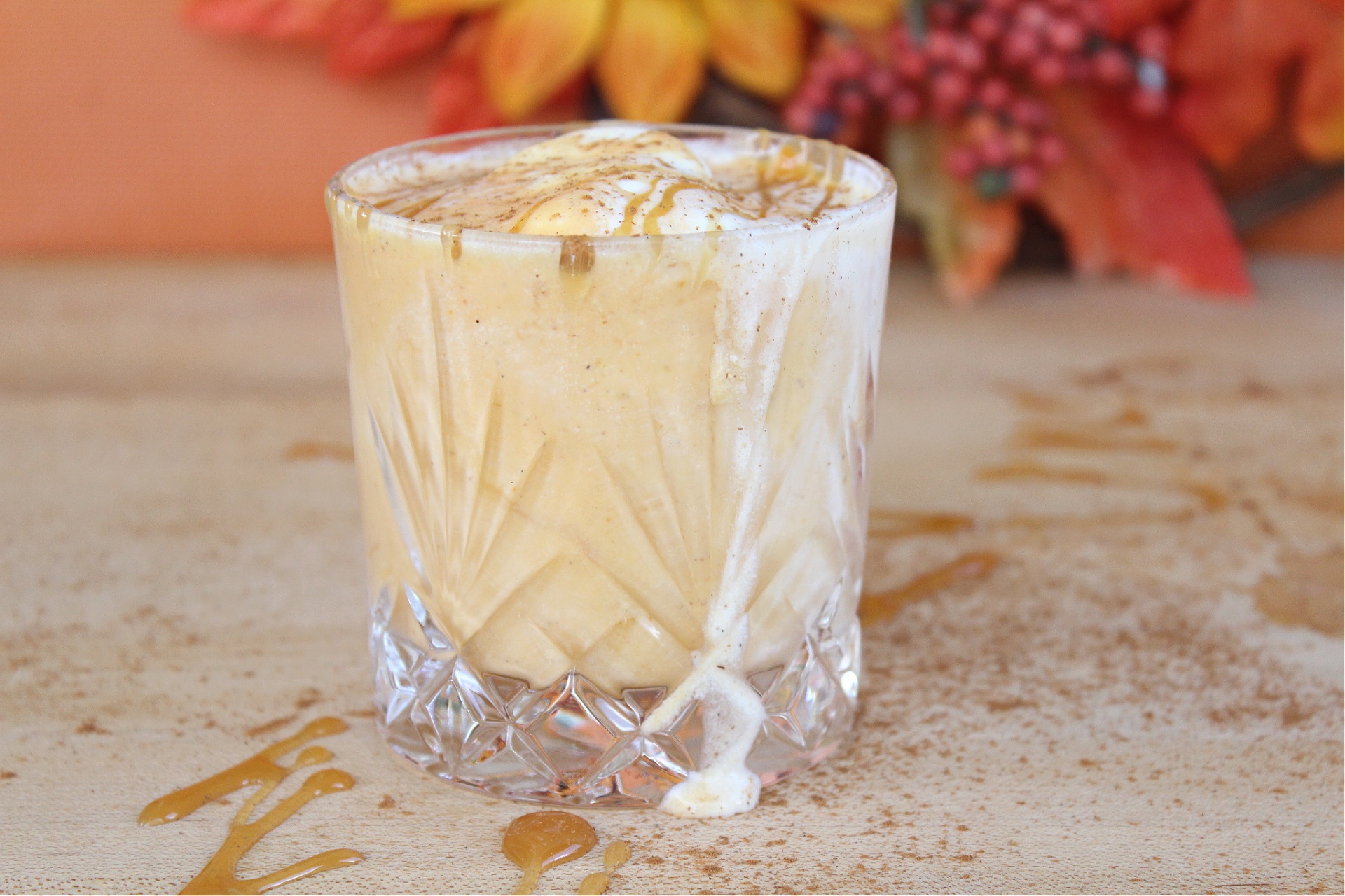 Boozy Pumpkin Pie Milkshake 