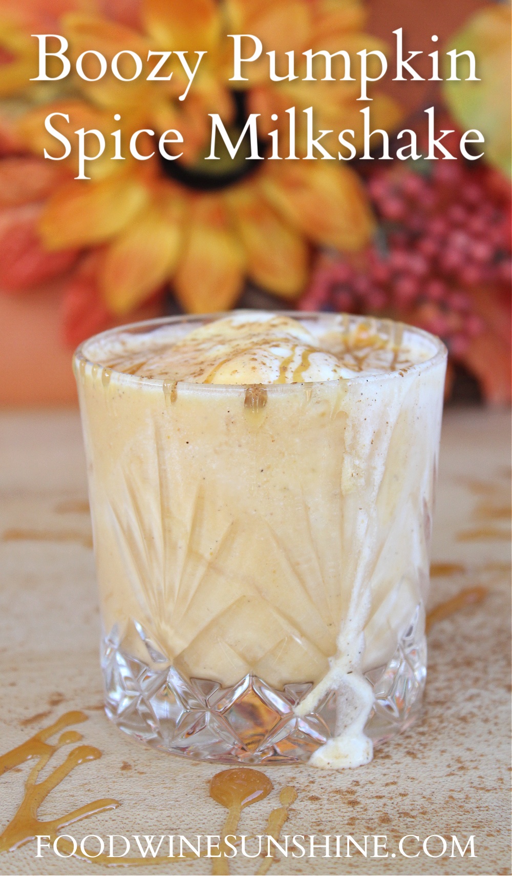 Best Boozy Pumpkin Spice Milkshake 