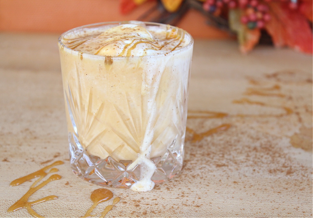 Spiked Pumpkin Spice Milkshake