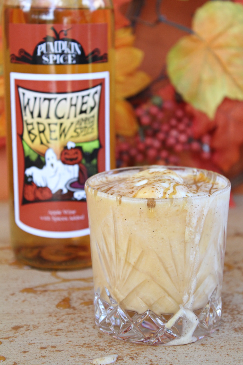 Pumpkin Spice Wine Milkshake 