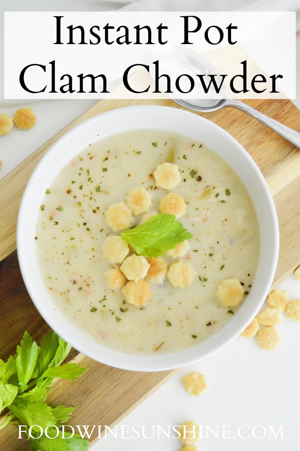 Best Instant Pot Clam Chowder 