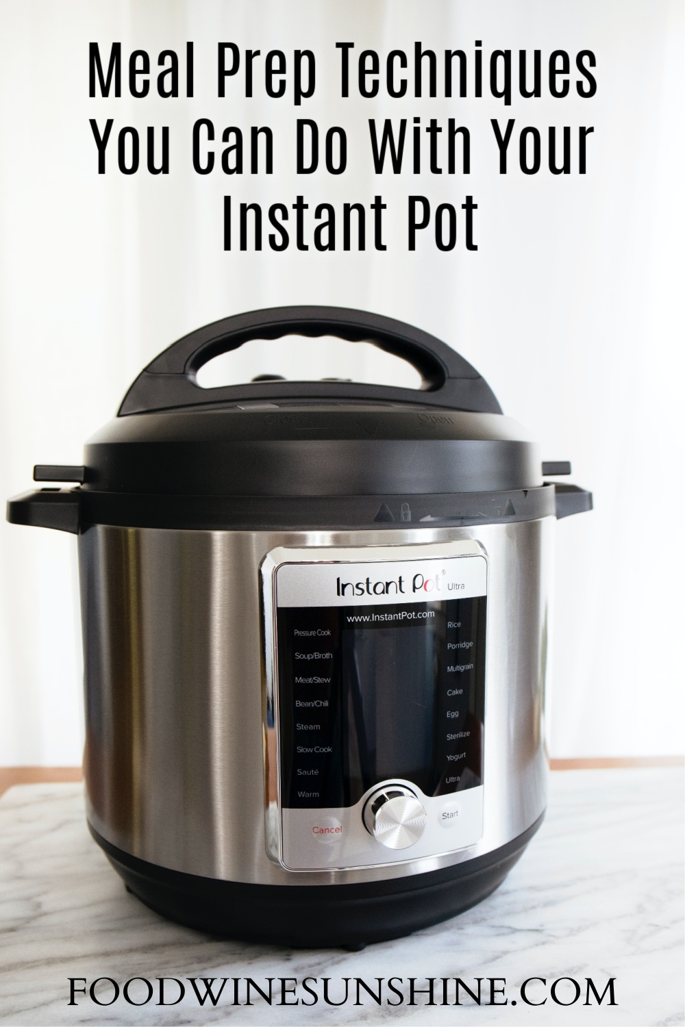 Healthy Meal Prep Ideas You Can Do With Your Instant Pot