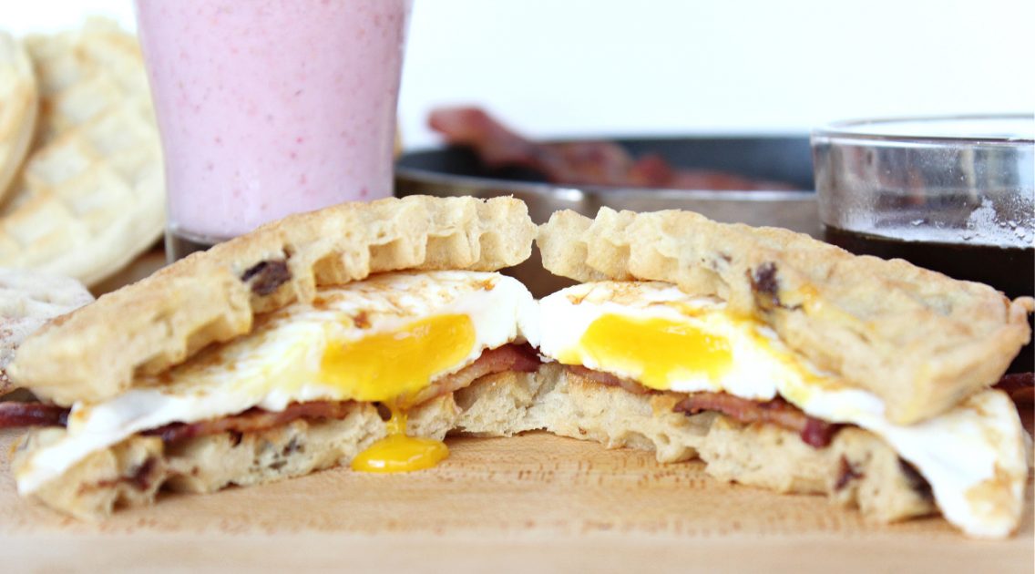 Easy Waffle Breakfast Sandwiches Breakfast Recipes