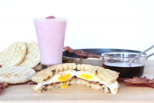 Waffle Breakfast Sandwiches Feature 2