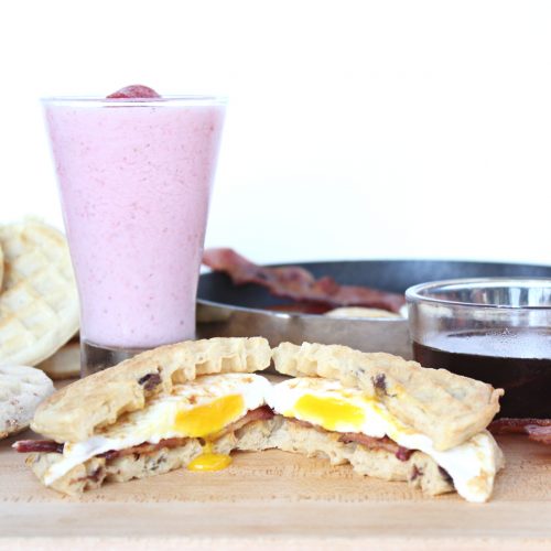 Waffle Breakfast Sandwiches Feature 2