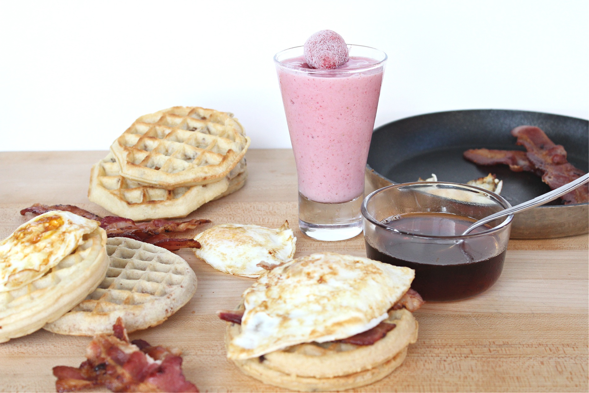 Tasty Waffle Breakfast Sandwiches