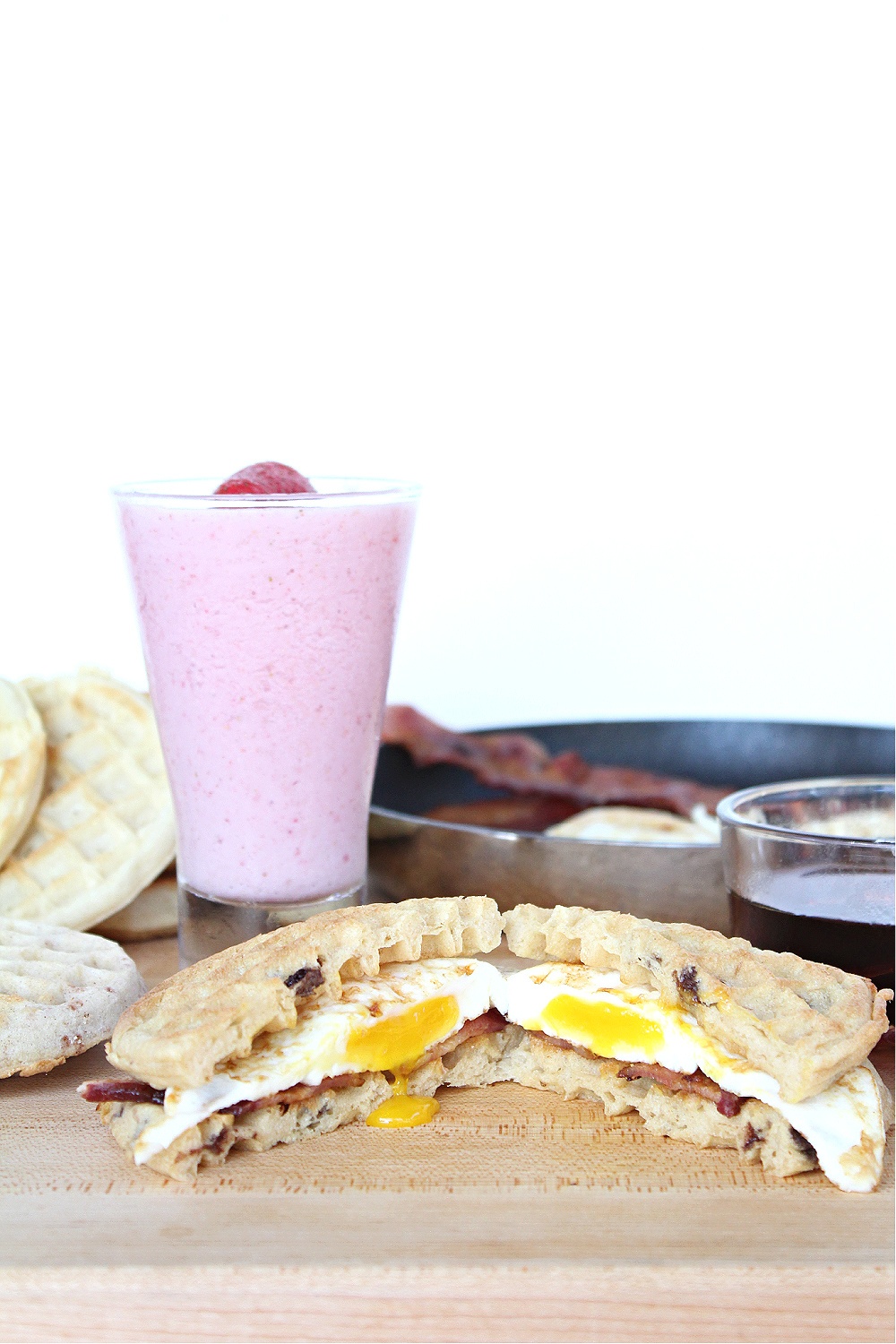 Waffle Breakfast Sandwiches 