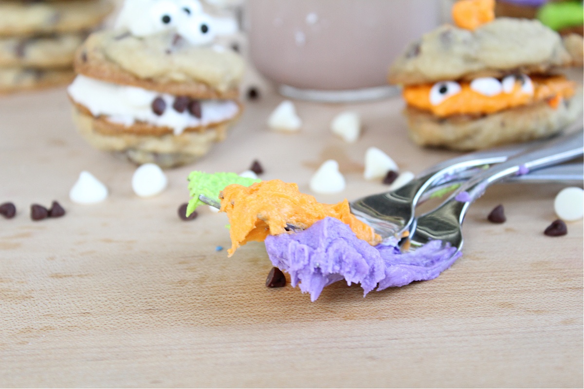 Tasty Halloween Monster cookies