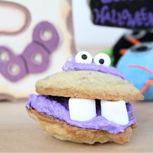 scary Halloween cookies