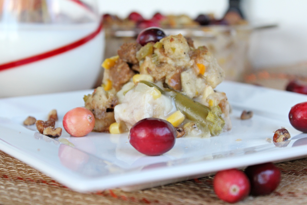 Tasty Thanksgiving Leftover Casserole