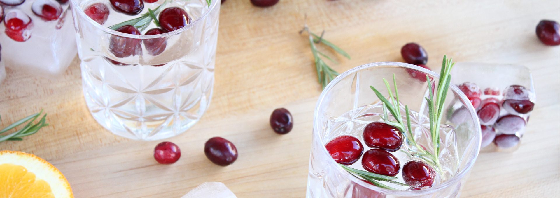 21seeds tequila with infused ice cubes