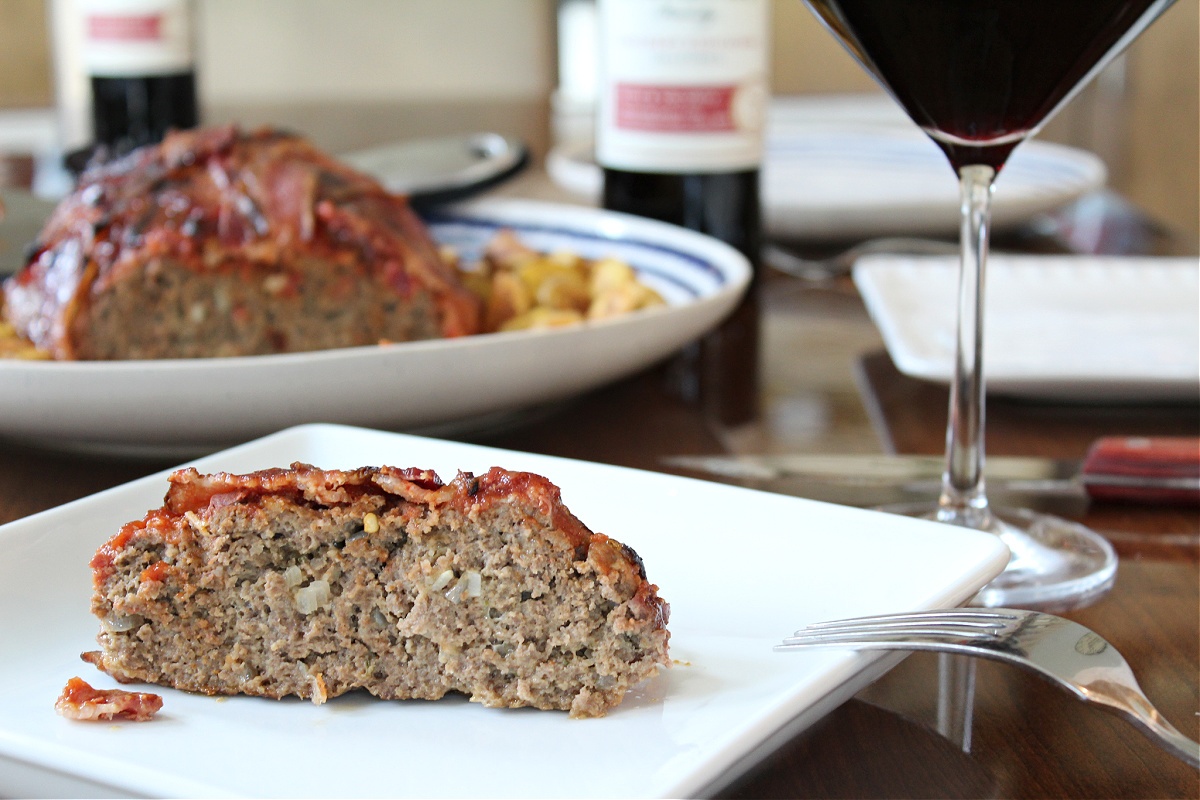 Tasty Bacon Wrapped Meatloaf 