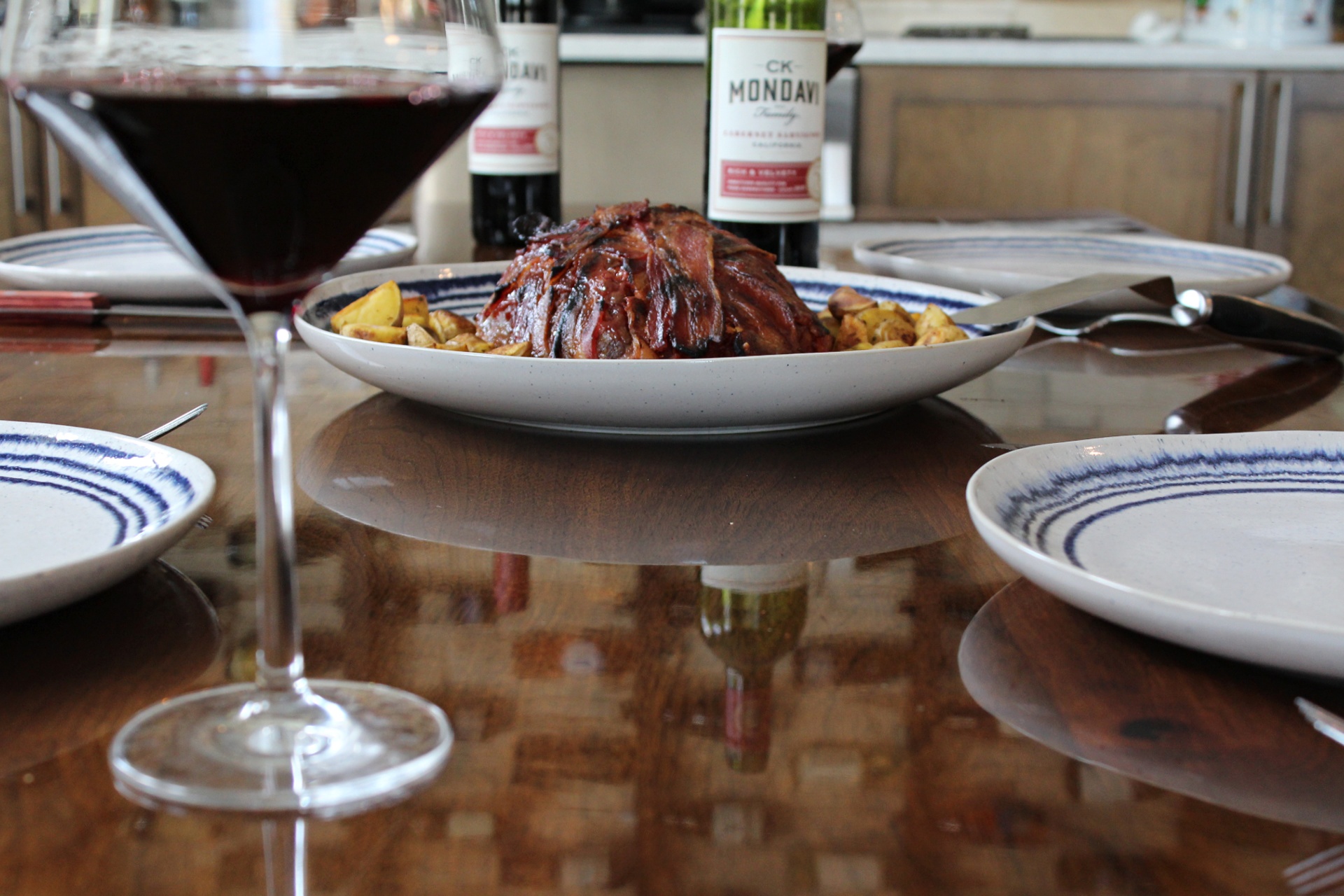 Easy Bacon Wrapped Meatloaf