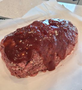 meatloaf in process