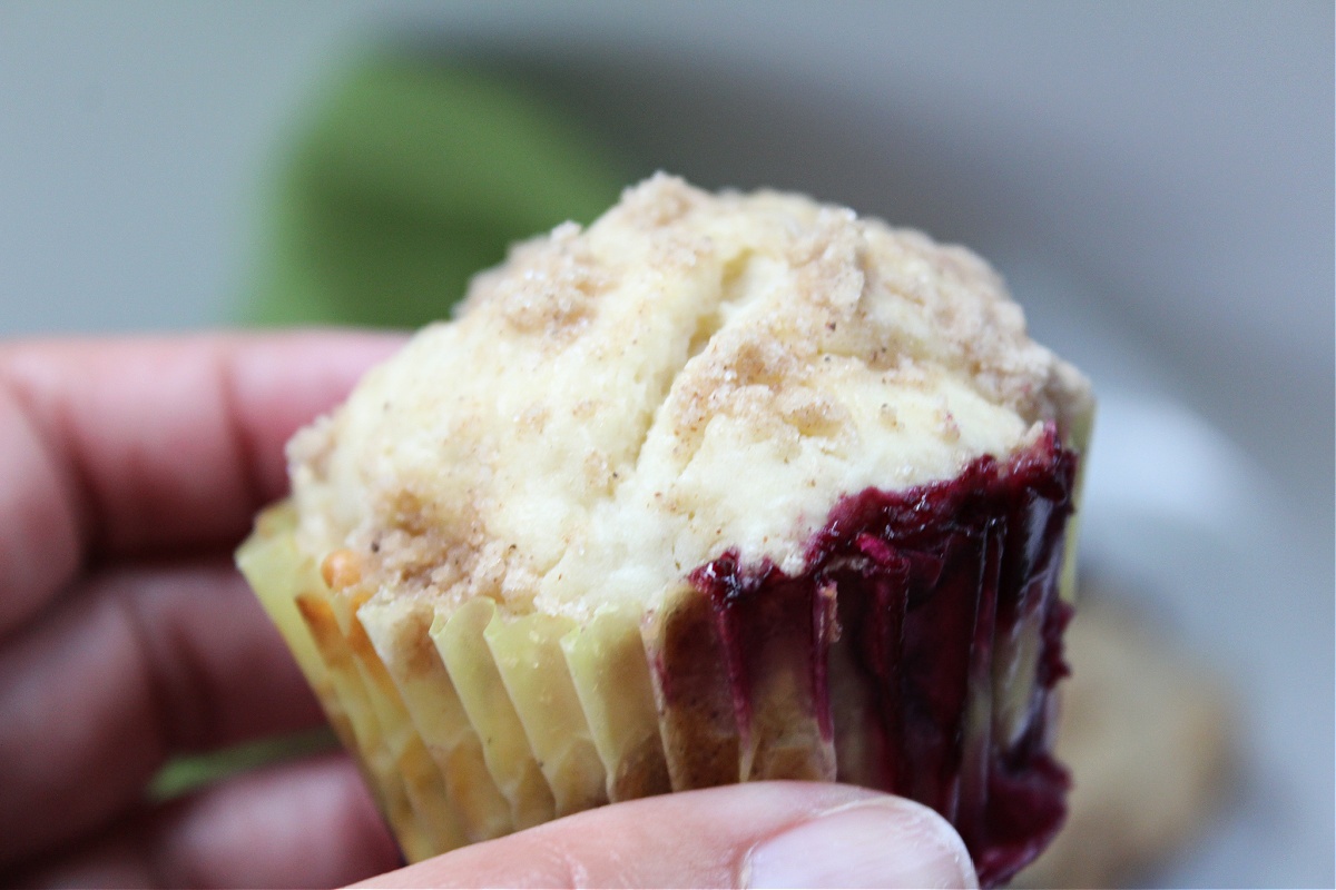 Easy Homemade Blueberry Muffins 