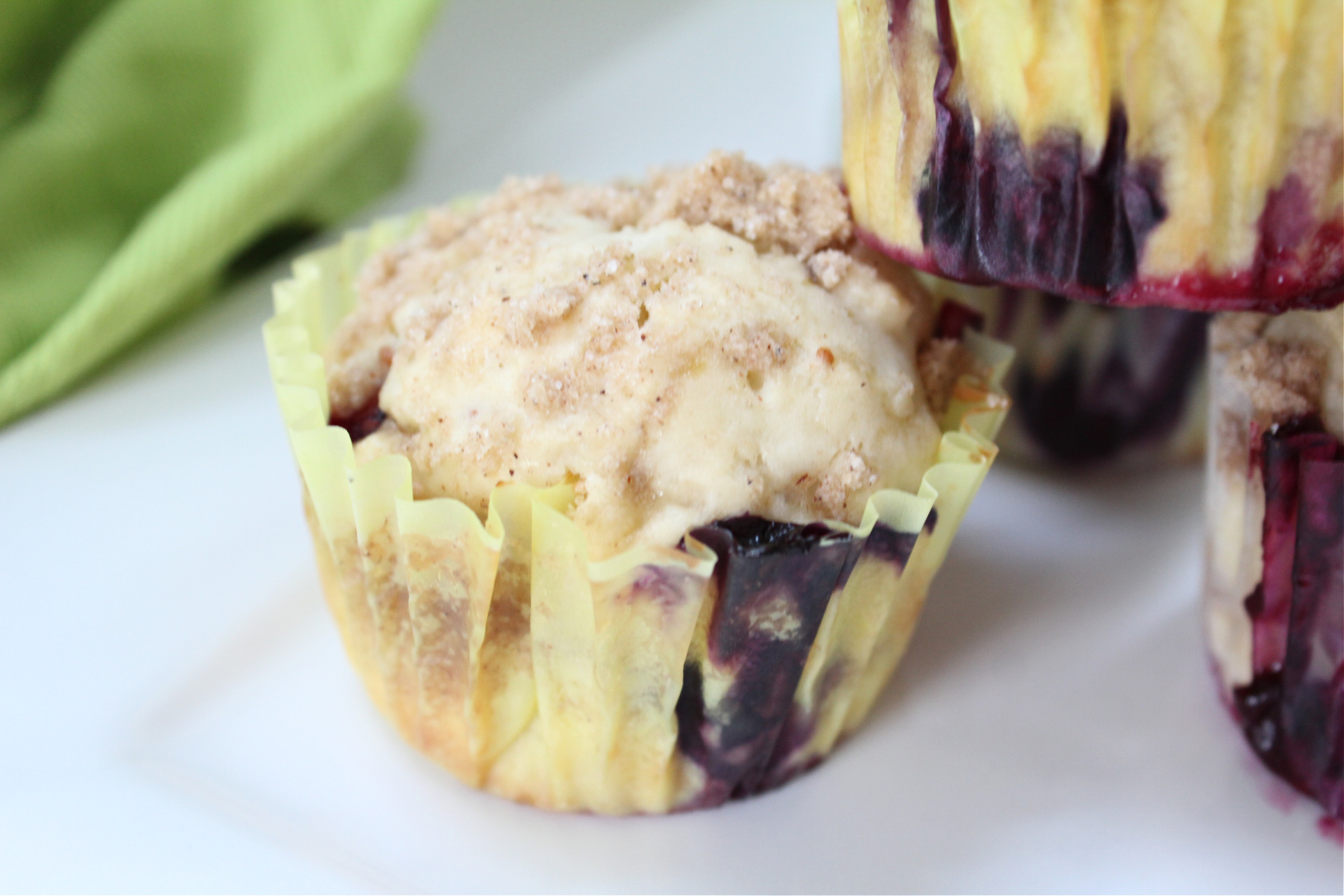 Healthy Blueberry Muffins