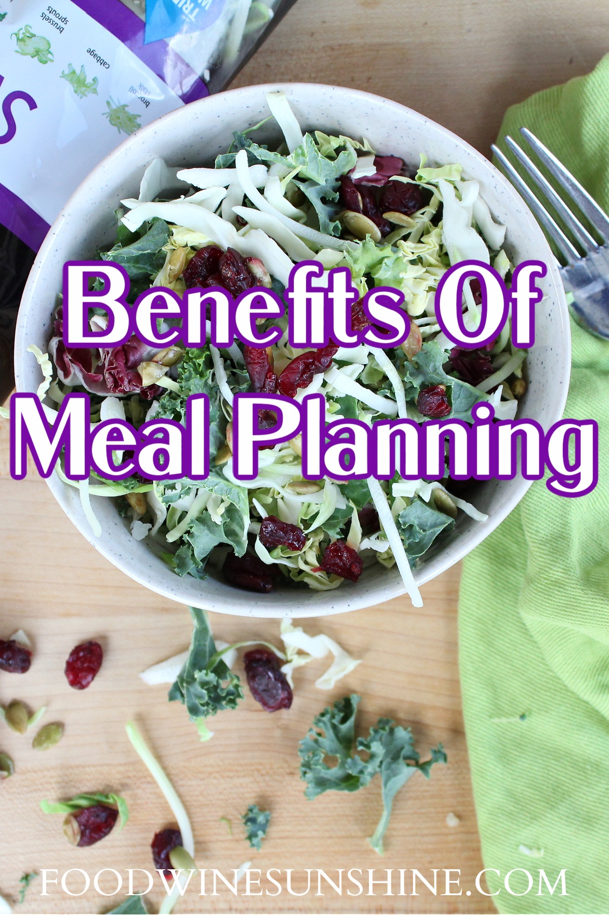 Health Benefits of Meal Planning