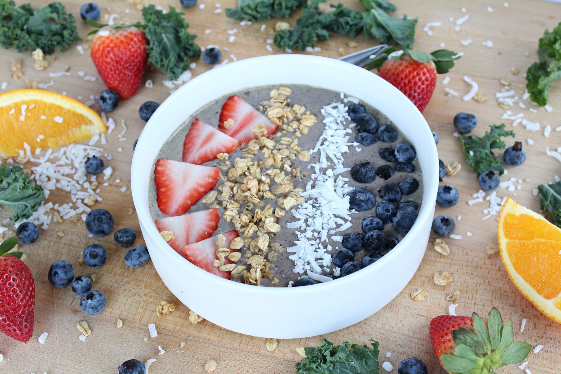 Citrus Berry Smoothie Bowl