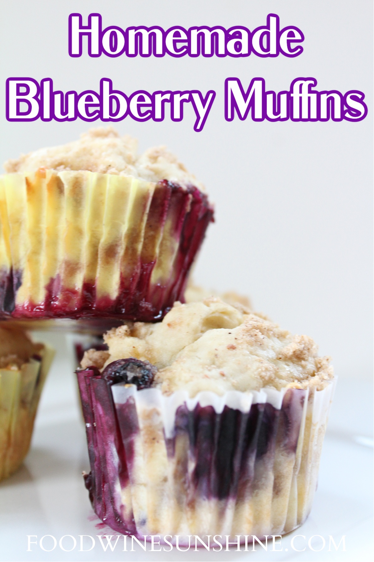 Best Homemade Healthy Blueberry Muffins