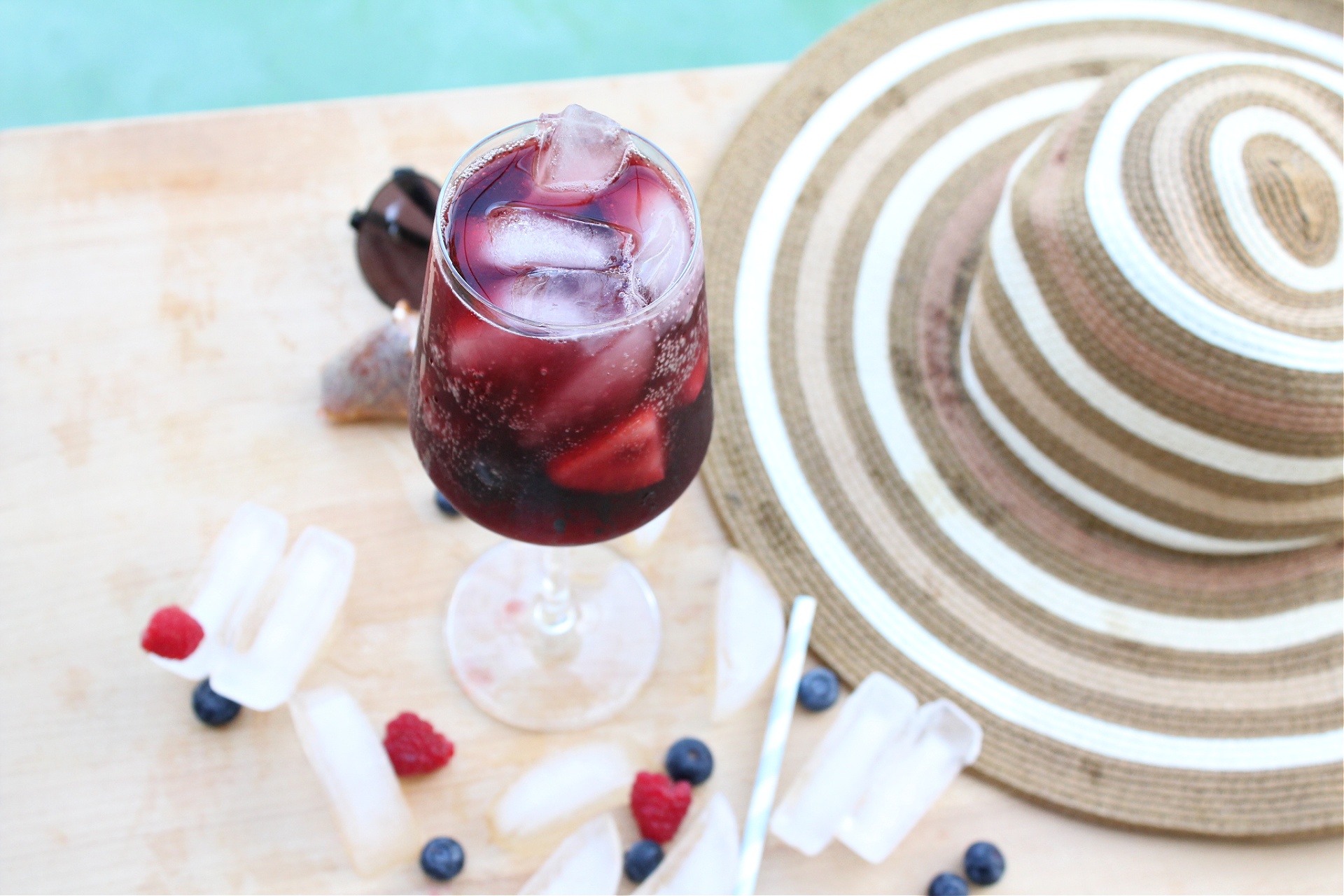 Strawberry Sangria for Summer BBQs