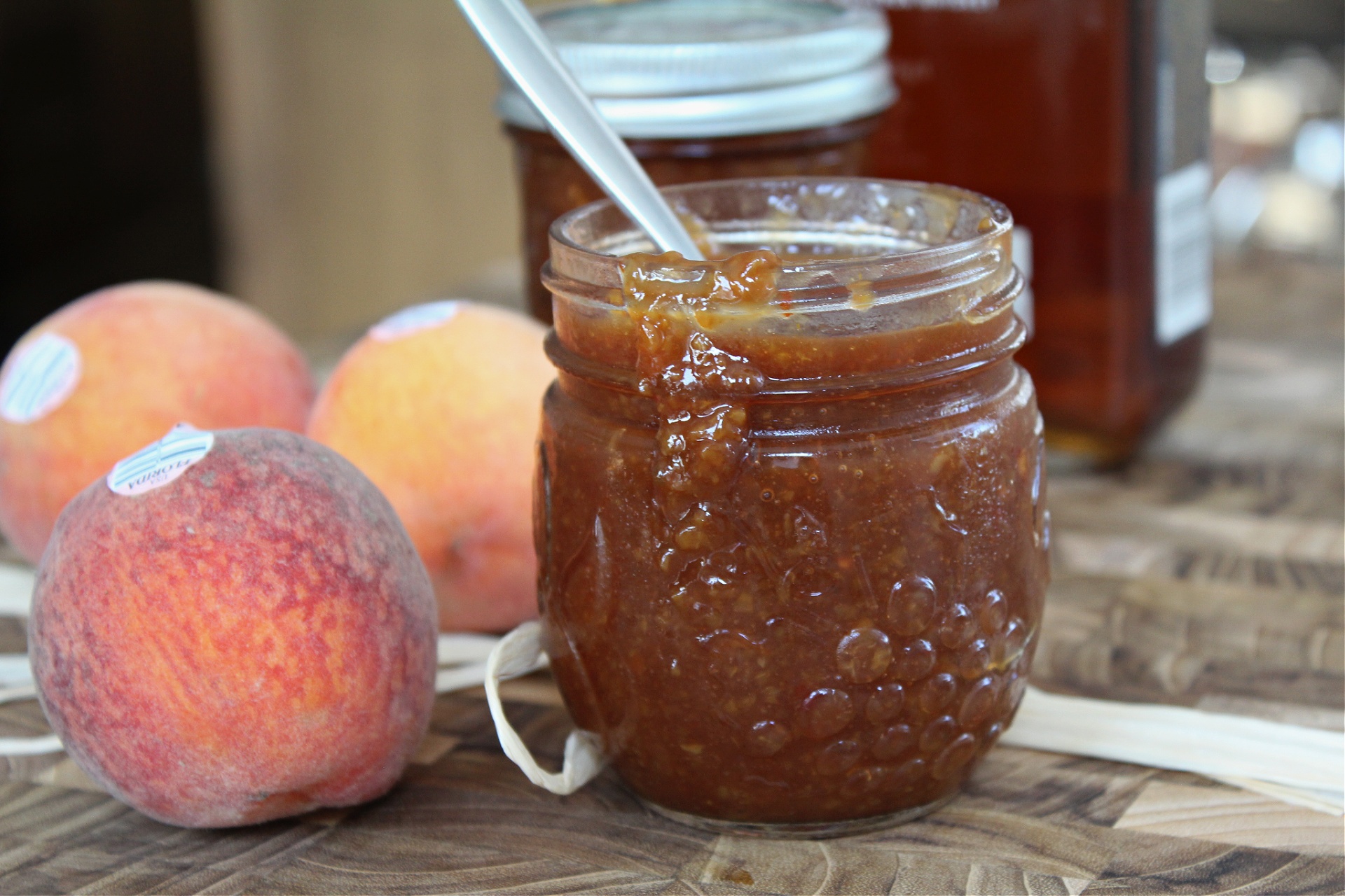 How to make Peach Bourbon BBQ Sauce