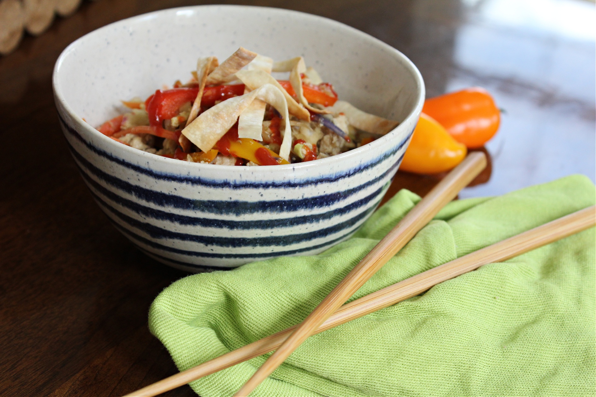 Low Fat Egg Roll In A Bowl